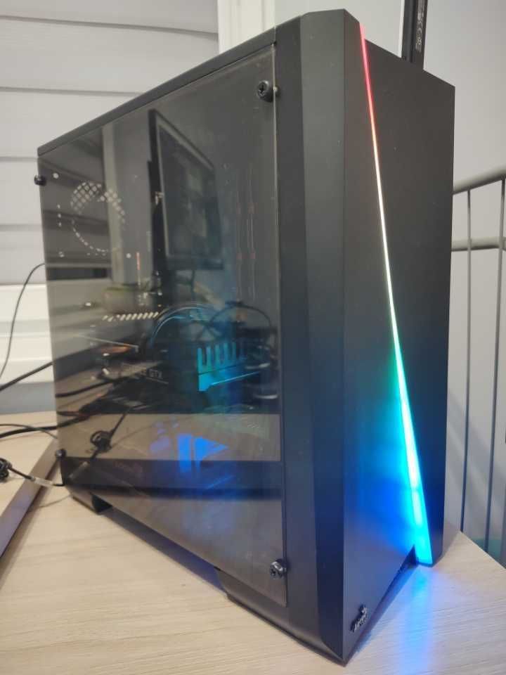 PC Komputer do gier, R5 2600, GTX 1660 Super, 16GB RAM, 480GB SSD