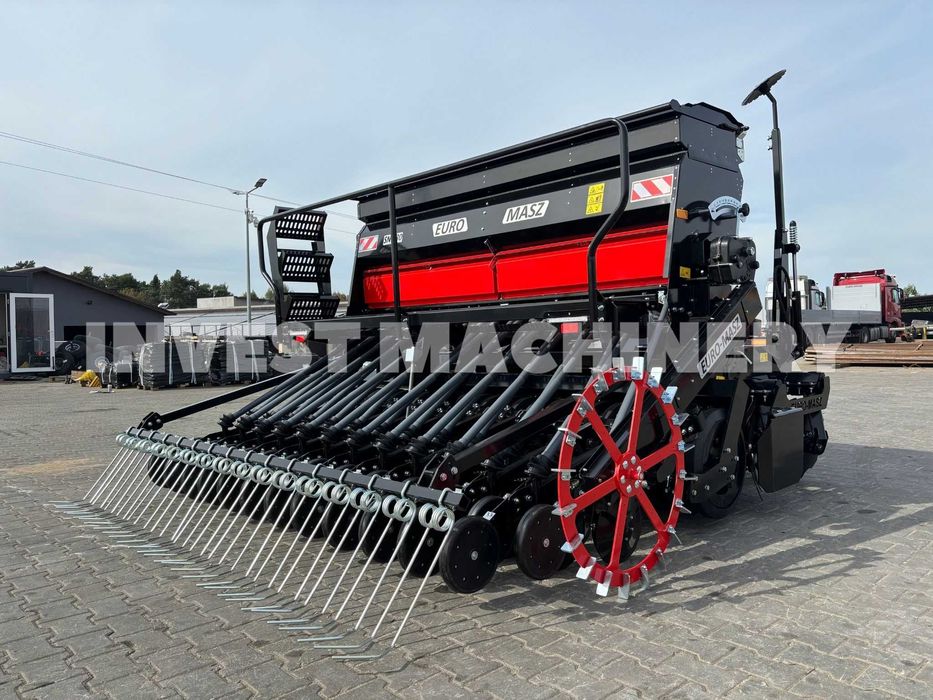 Agregat uprawowo-siewny/BeZoRkOwIeC EURO-MASZ nabudowany siewnik BRONA