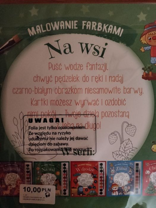 Malowanie farbkami Na Wsi