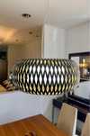LAMPA PREMIUM SLAMP Kalatos, fv23%, nowa, czarno-złota. fv23%