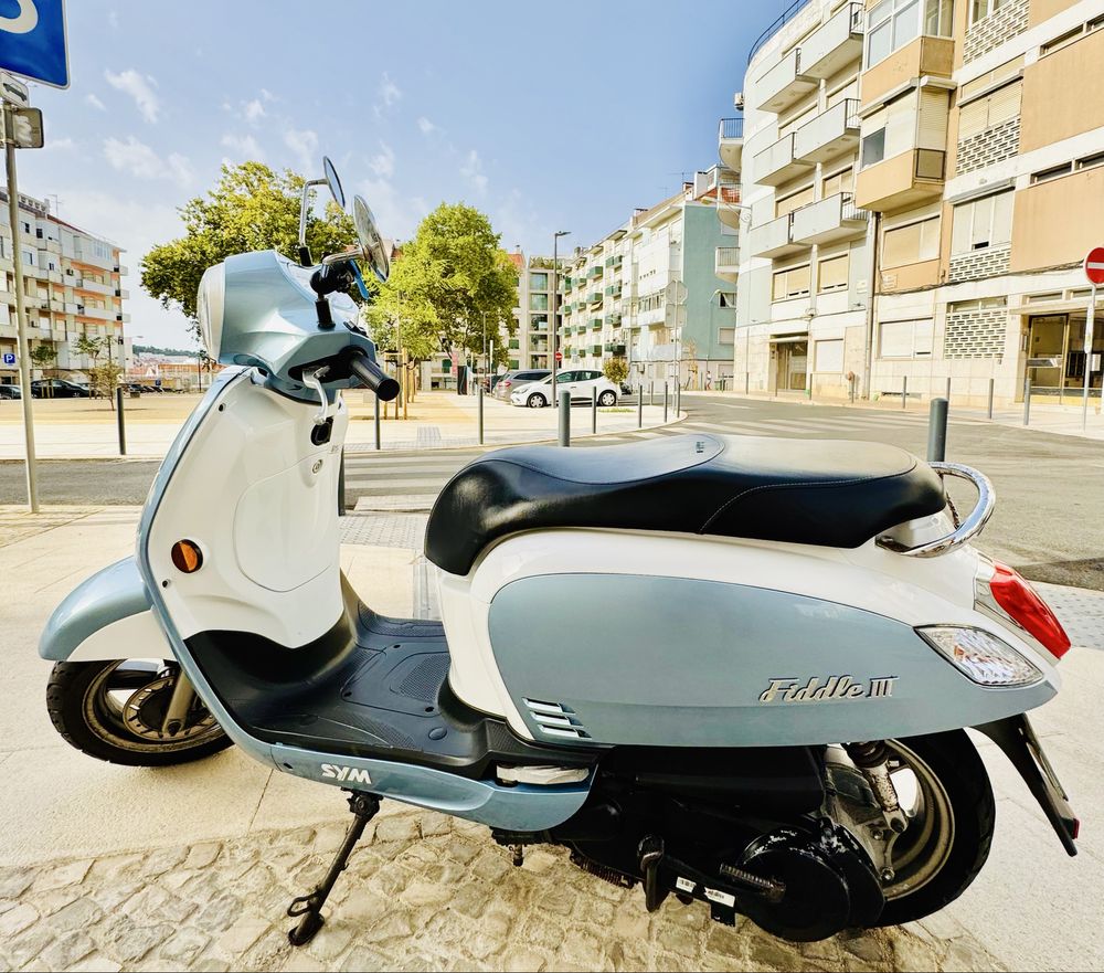 Scooter Sym Fiddle III 125cc 2015 com APENAS 3.290kms reais!!