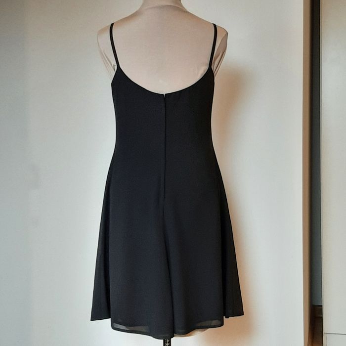 Czarna sukienka wizytowa imprezowa rozm. 40