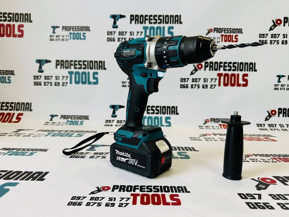 Makita 2/1 Ударний Гайковерт DTW500 + Безщітковий Шуруповерт DHP485BL