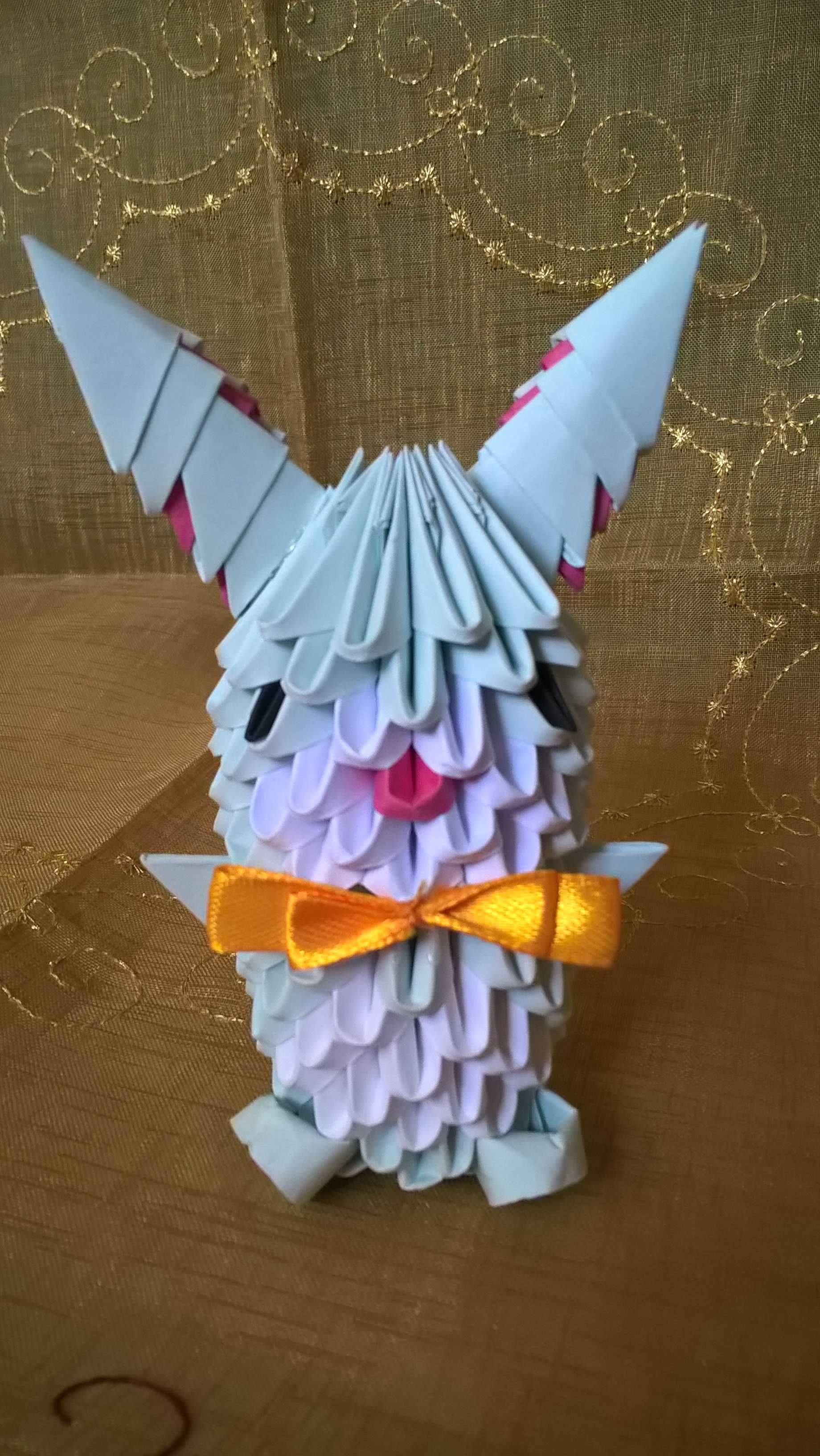ZAJĄCZKI origami KRÓLICZKI! ozdoba, dekoracja (rękodzieło)