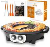 Grill elektryczny, Fondue, Chiński i Koreański Grill 2200W 2-8 osób