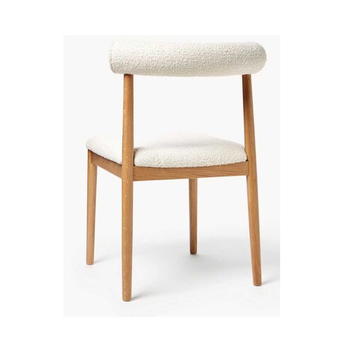 Krzesło tapicerowane Bouclé Cleo