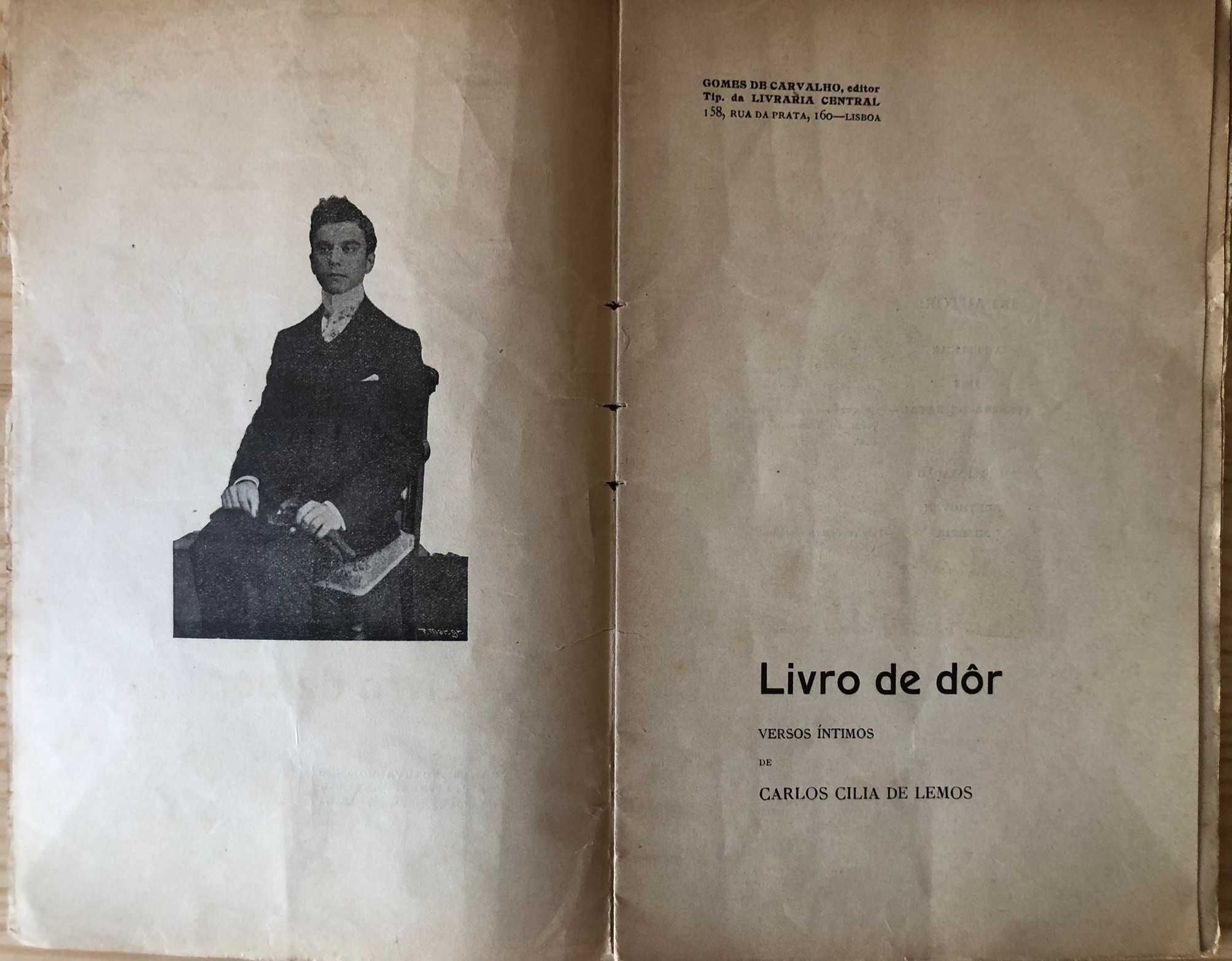 Livro de Dôr - Carlos Cilia de Lemos
