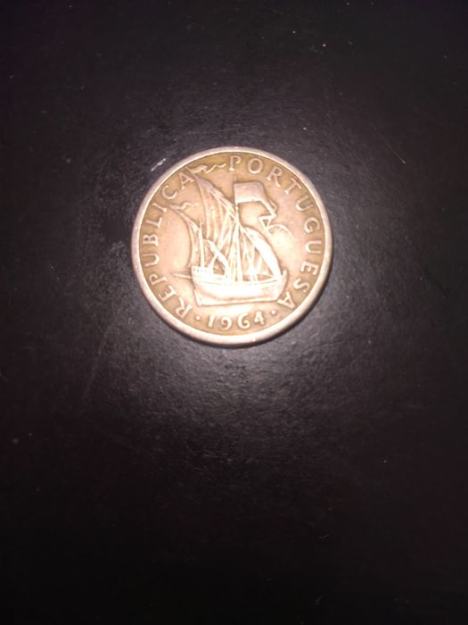 Moeda de 5escudos de 1964