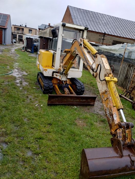 Mini koparka, koparka, kubota, kamatsu, jcb