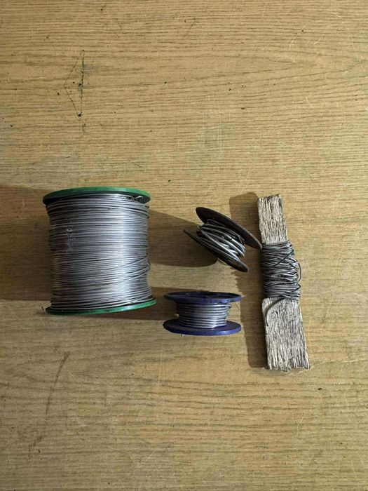 Cyna / drut lutowniczy – różne szpulki