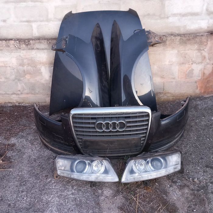 Frente completa audi a6 4f led