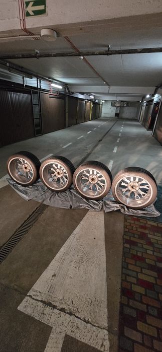Concaver CVR1 Brushed Titanium 5x112 20 Cali 9J