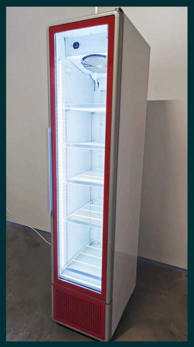 Szafa witryna lodówka Barowa Sklepowa Witryna Chłodnicza Slim 45 cm