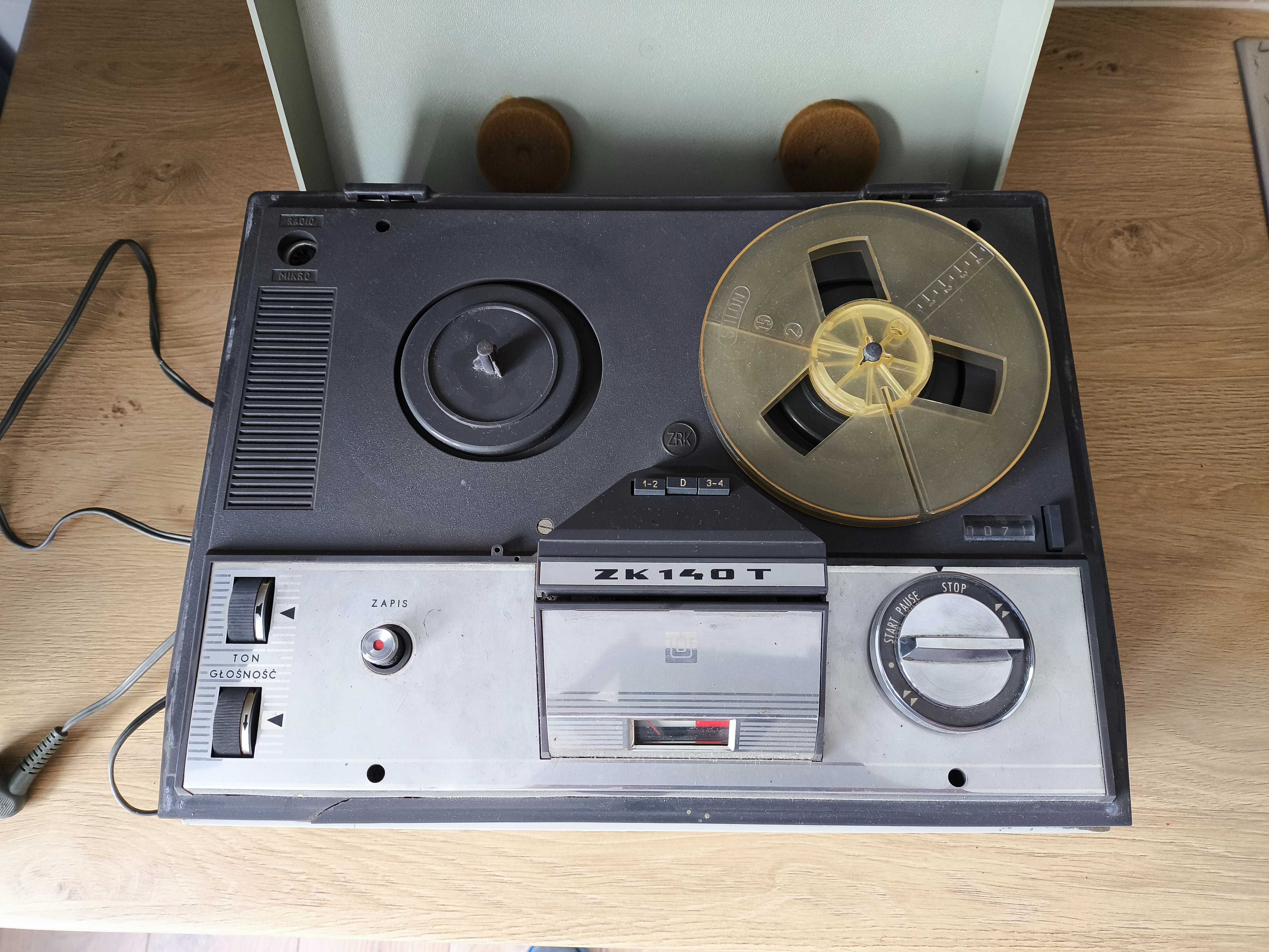 Magnetofon szpulowy ZK-140T