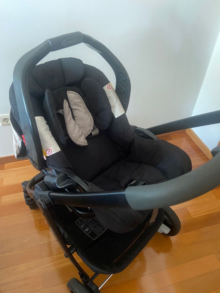 Carrinho trio de bebe