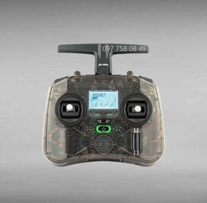 Пульт Radiomaster Pocket ELRS M2 Charcoal для симулятору та польотів