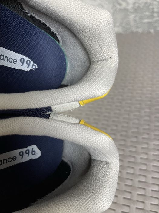 New Balance 996 кроссовки 42 размер спортивные замшевые синие