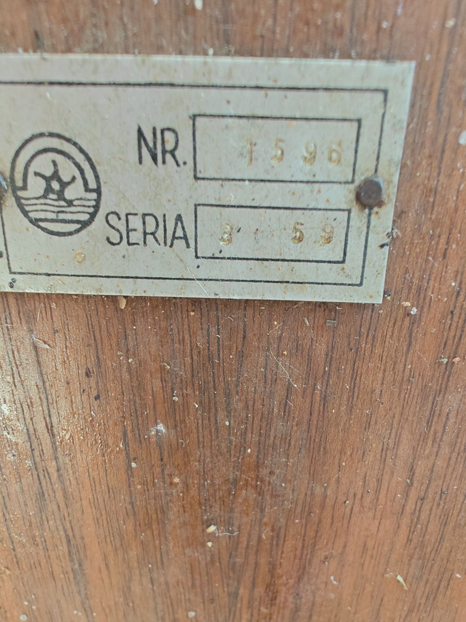 Zegar ścienny z 1959