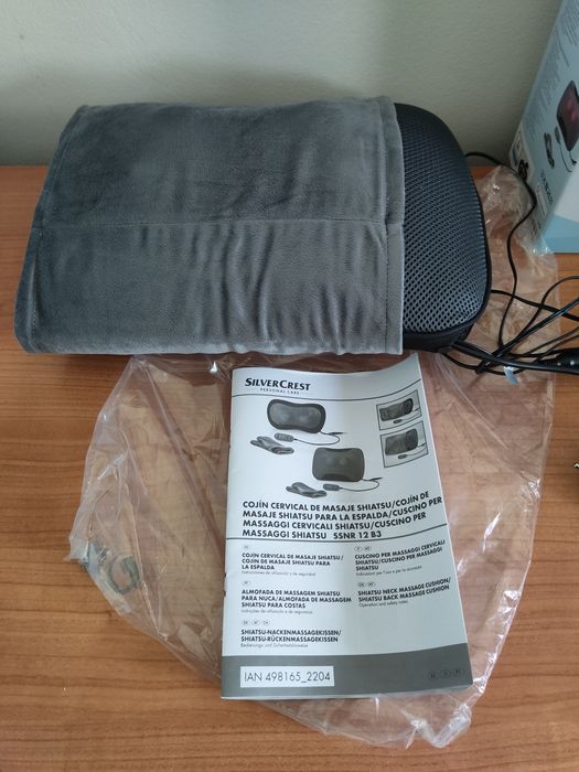 Fisioterapia- Almofada de massagem rotativa com calor