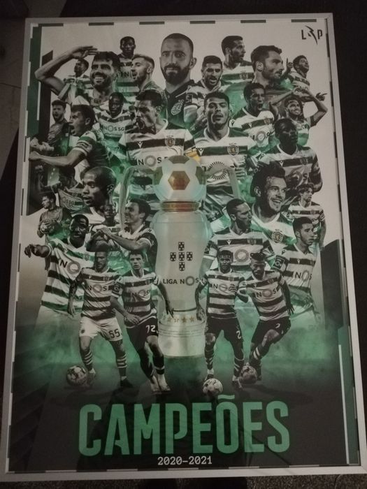 Poster Sporting Campeão Nacional