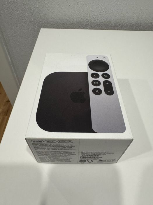 Box Apple TV 4K (3ª Geração) 128GB Wi-Fi + Ethernet + Apple TV Remote