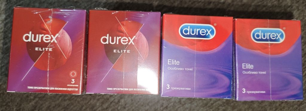 Презервативы Durex Дюрекс 36шт-блок.Elite особо тонкие.до 2030г.