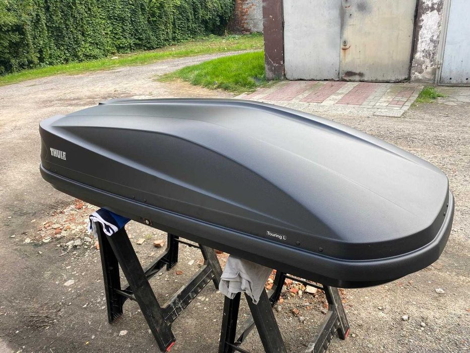 Box Bagażnik dachowy Thule Touring L ( Touring 780 ) Czarny AeroSkin