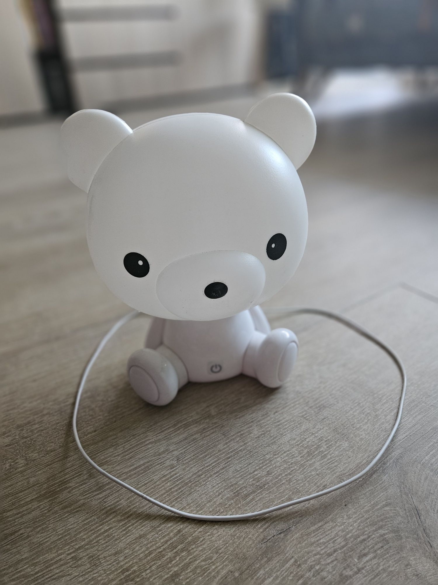 Lampka led miś kabel usb