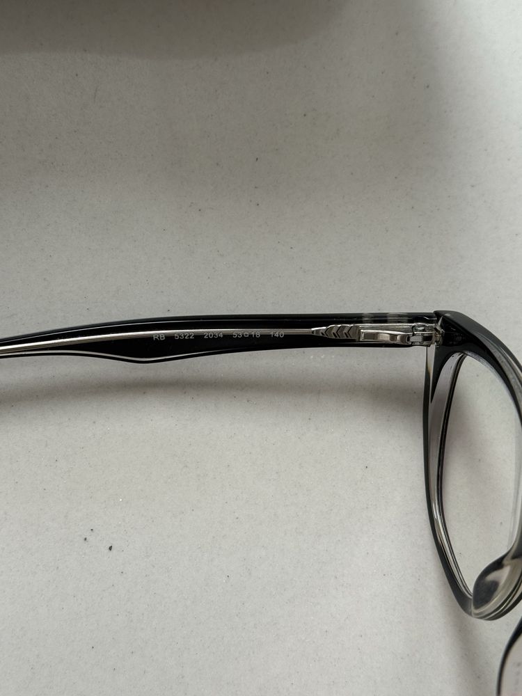 Okulary korekcyjne oprawki RAY BAN szkła zerówki RB 5322 czarne