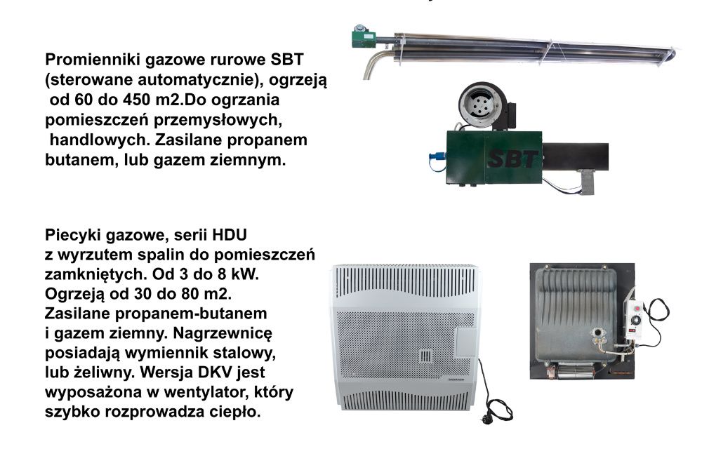 Promiennik gazowy 6kW,nagrzewnica,ogrzewanie hali przem, ogrzewacz