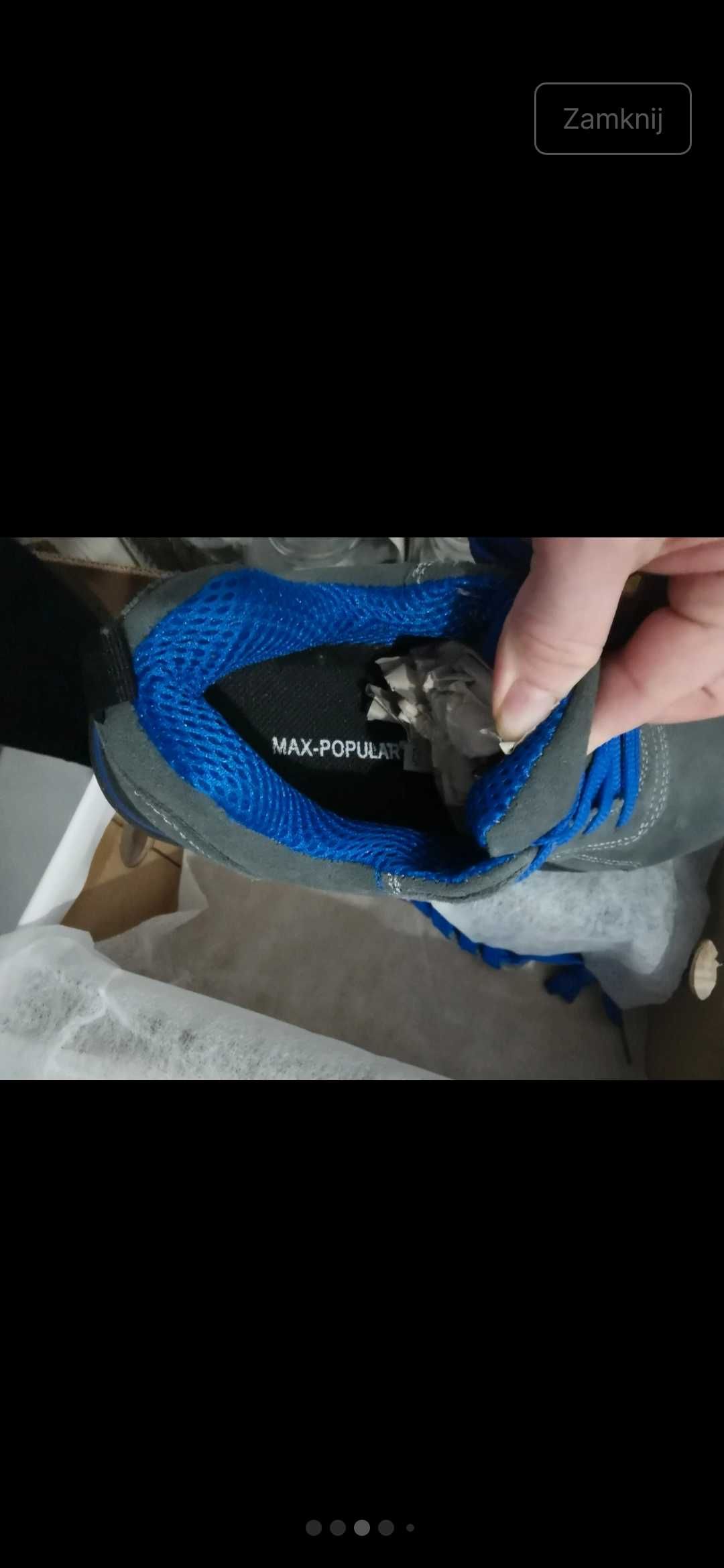 Buty ochronne z noskiem