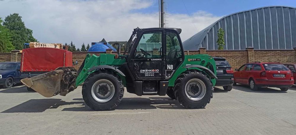 Телескопічний навантажувач JCB 531-70 практичніше Manitou Гарний стан