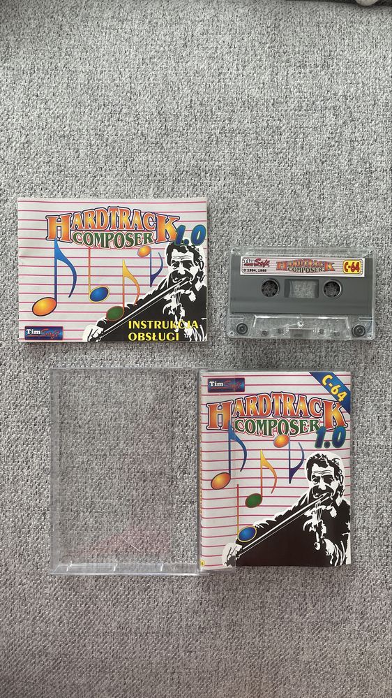 Kaseta C64 Commodore HardTrack Composer