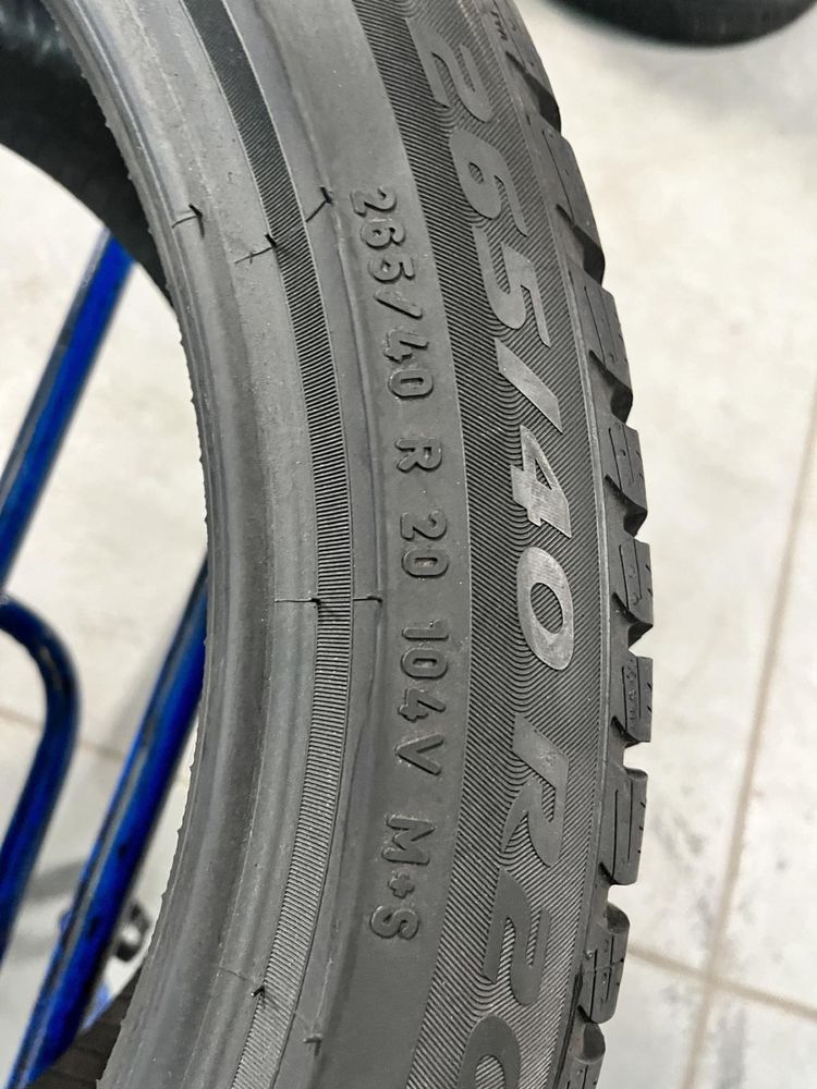 265/40/20 R20 Pirelli Sottozero 3 4шт зима