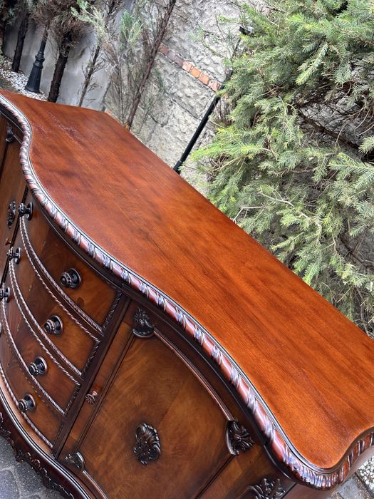 Antyczna Komoda Lwie Łapy Kredens Bufet Uniakt Antyk Po Renowacji