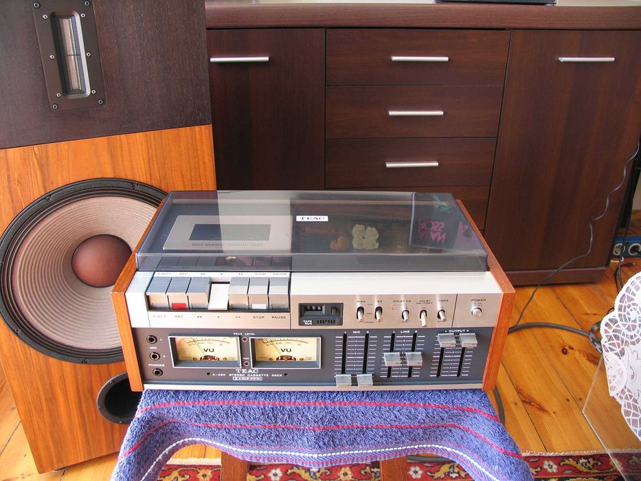 TEAC A-450 / Deck Do Przeglądu 70's  '' Vintage ''