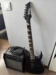 Gitara elektryczna Ibanez GRG121DX + Wzmacniacz Line 6 Spider V20