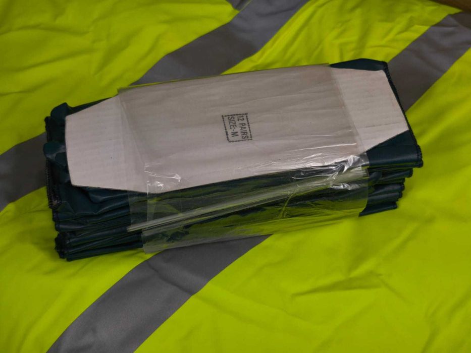 Rękawice robocze nitrylowe 12 par Busters Safety  rozmiar M