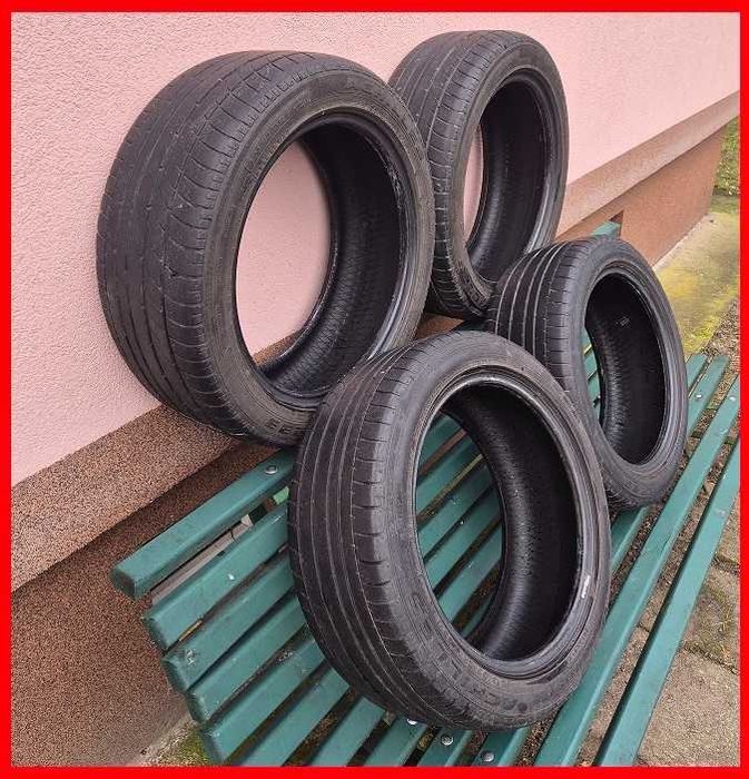 Komplet 4 opon całorocznych, stan bardzo dobry, wzmocnione!