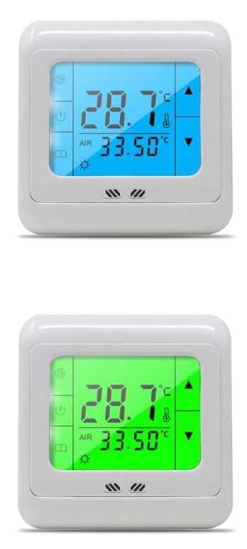 Termostato Piso Radiante 16AMP - Touch Screen