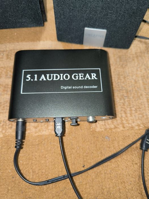 Colunas de Som - Creative Labs Inspire 5100 5.1 c/adaptador TV