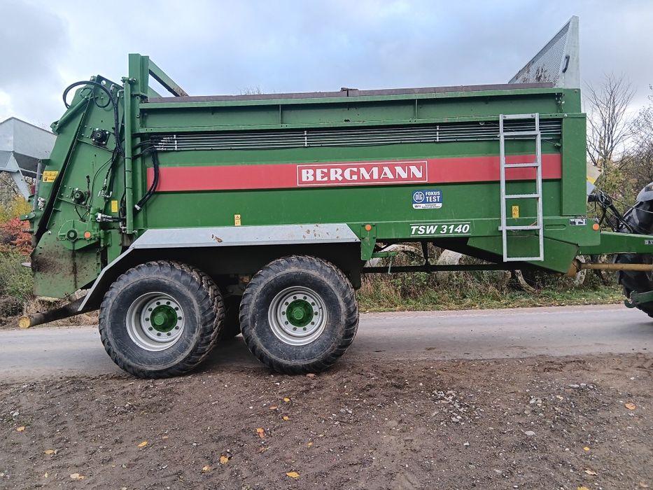 Rozrzutnik obornika BERGMAN TSW 3140( anaburger,hawe, strautmann)