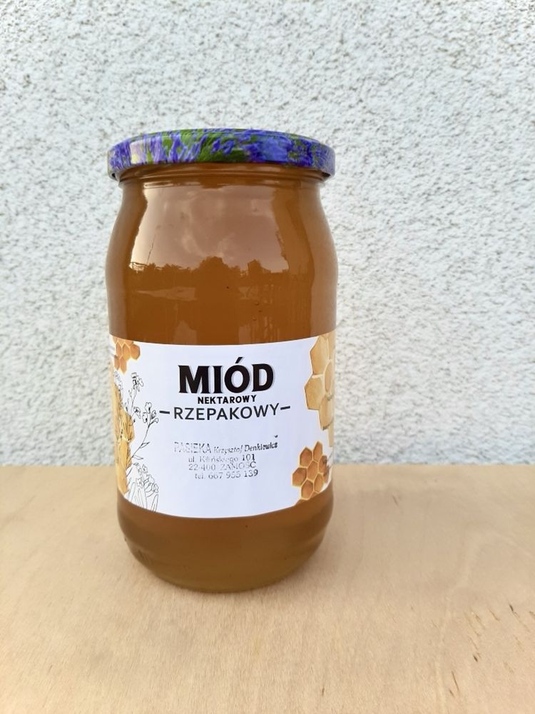 Miód naturalny z Roztocza. Zbiory 2025