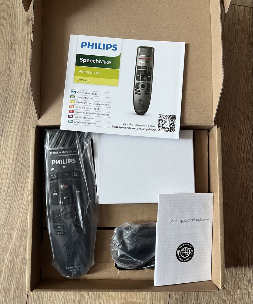 Диктофон Philips SMP4000 Speechmike premium air