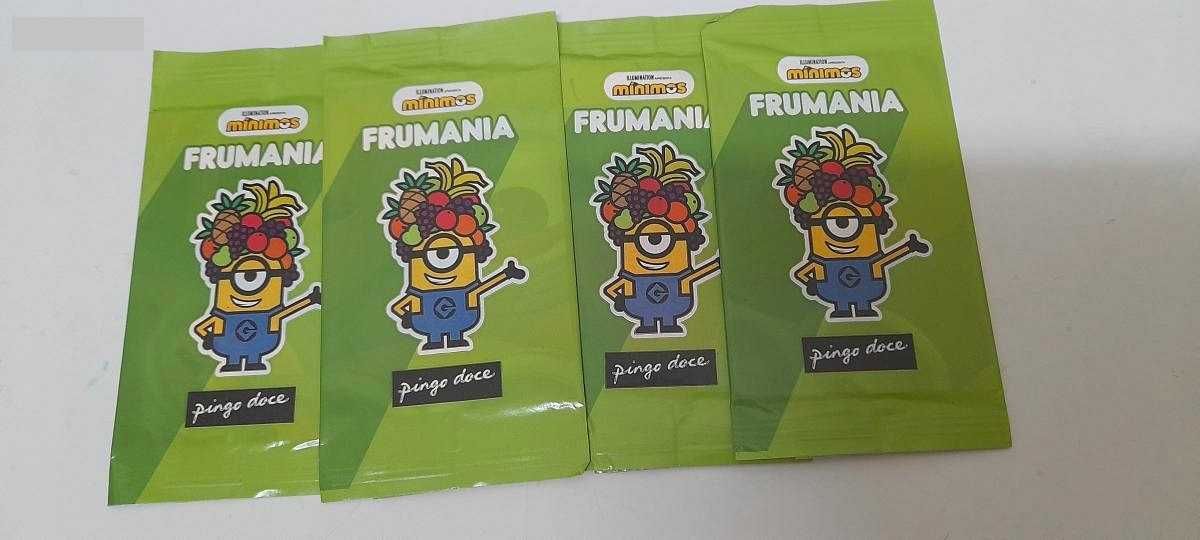 8 Saquetas de Cromos Frumania dos Mínimos - Artigo novo