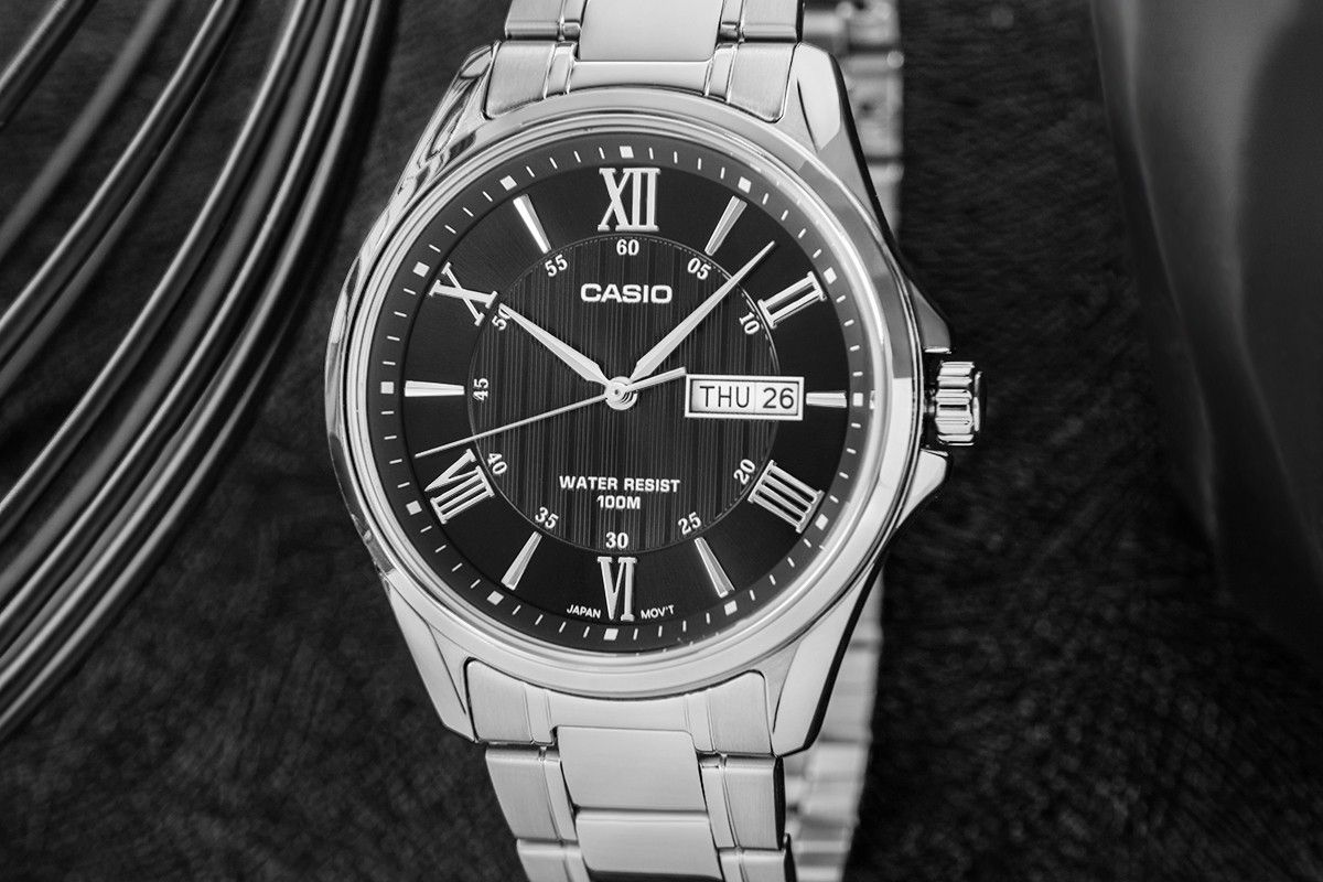 zegarek męski casio mtp-1384d-1avdf + box