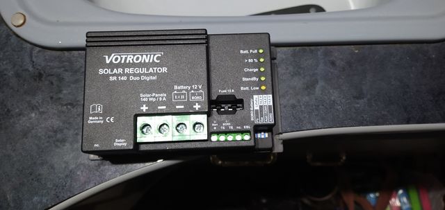 Regulator fotowoltaiczny, solarny, 12v, Votronic SR 140 DuoDigital