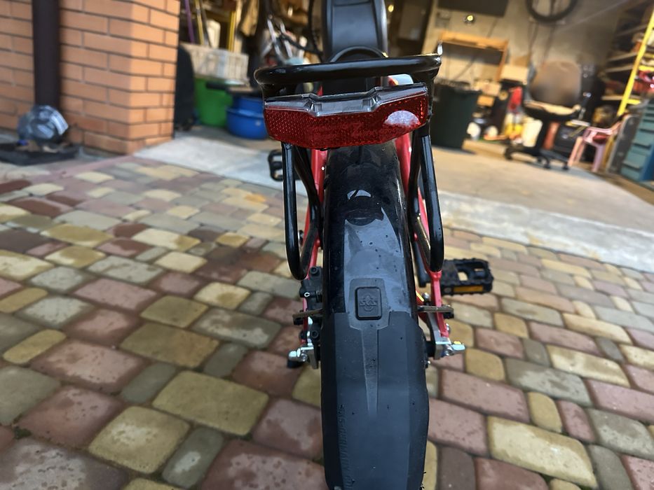 Велосипед Be One Compact Cruise, красный глянец