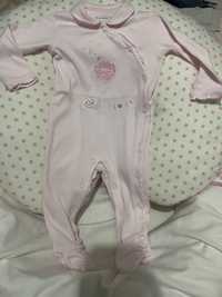 Babygrow’s chicco rosas e amarelo