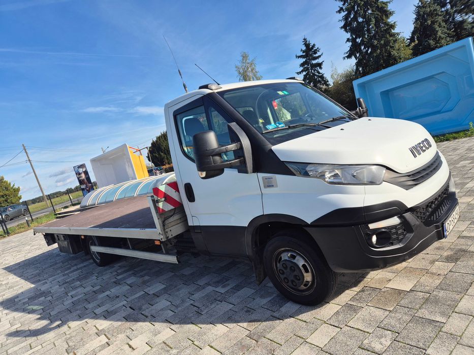 Iveco Daily 50c18 diesel 3.0 moc 180KM Salon PL platforma 6,15m